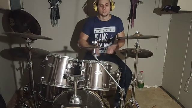 Drum cover Сектор газа - Ночь перед рождеством смотреть онлайн