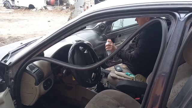 чёрный салон и новый фронт на лада калина смотреть онлайн