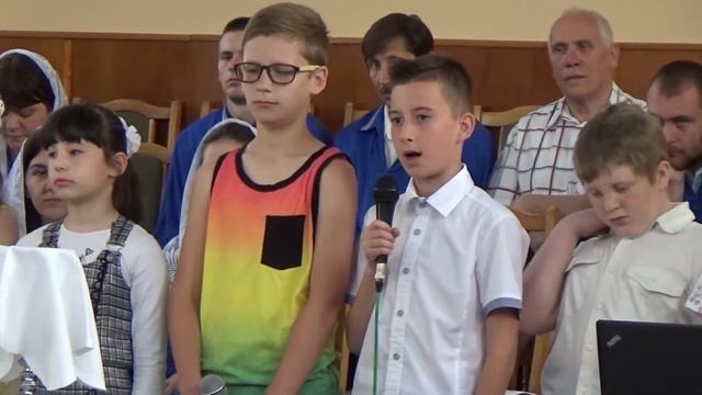 Выступление детей воскресной школы на Троицу. смотреть онлайн