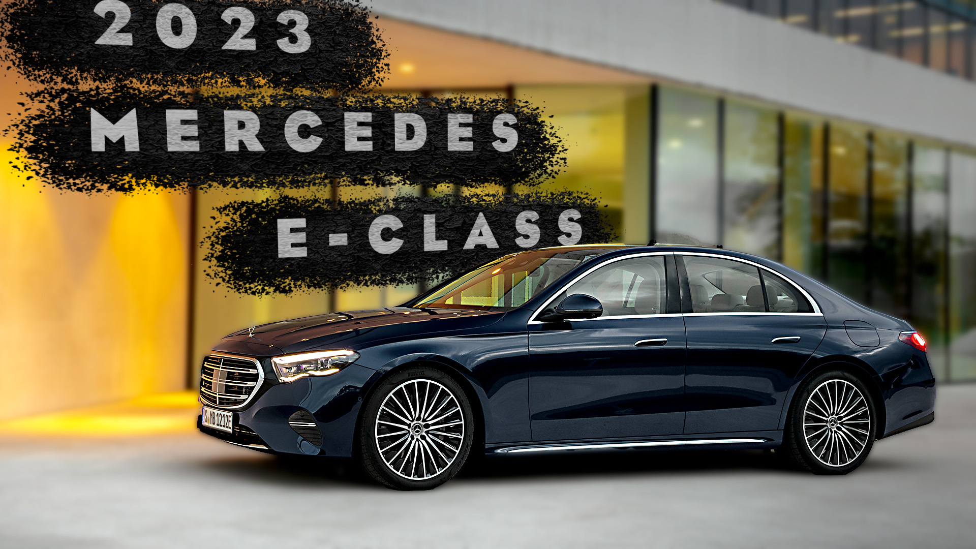 Обзор на Mercedes Benz E-Class 2023 года! смотреть онлайн