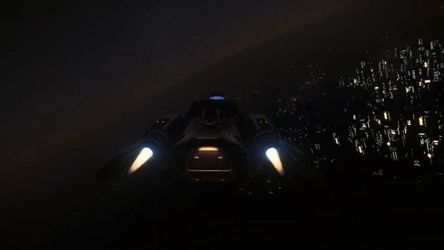 Leaving Teasa Spaceport - Star Citizen смотреть онлайн