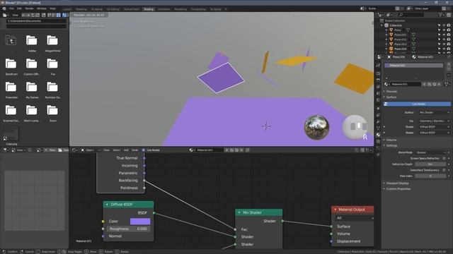 How to Mix Shaders in Blender 2.8 - Materials Tutorial in Eevee смотреть онлайн