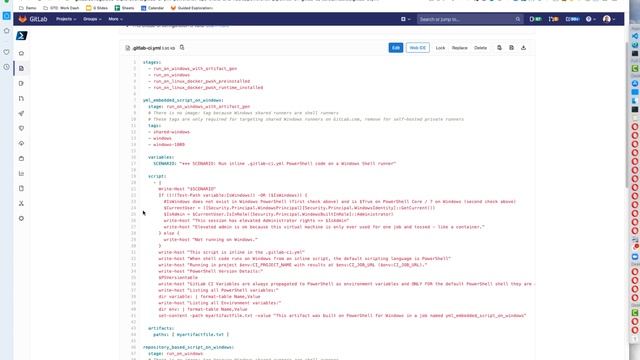 Slicing and Dicing with PowerShell on GitLab CI смотреть онлайн