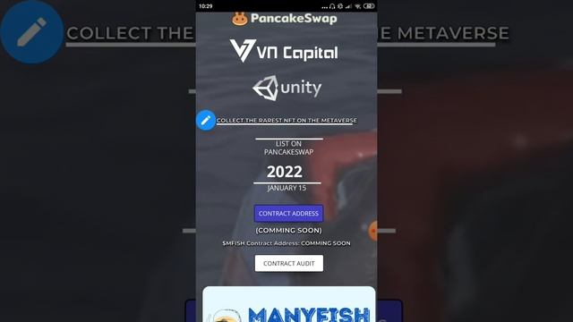 MANY FISH ORACLE NFT GAME AIRDROP 2021 || EARN 10 MFISH TOKEN COMPLETE TASK смотреть онлайн