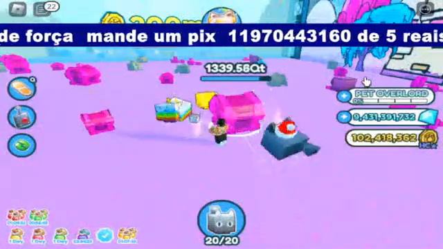 ROBLOX CAIU ! NOVO UPDATE NO 🌈 Pet Simulator X! 🐾 MUNDO DO RABISCO смотреть онлайн