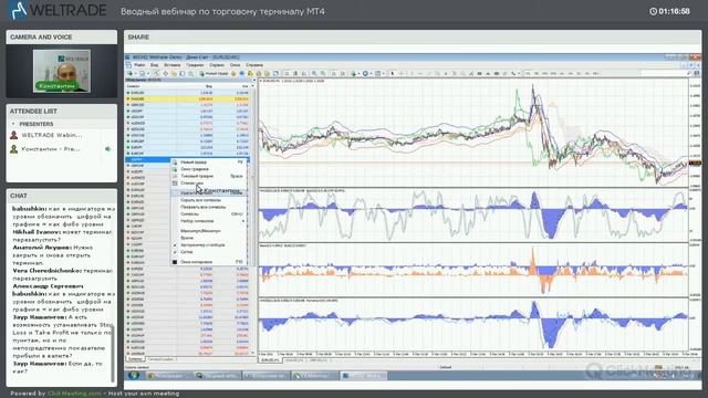 Вводный вебинар по торговому терминалу МetaTrader 4 смотреть онлайн