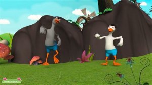 Два весёлых гуся. [Песня для детей]