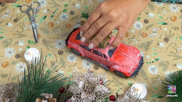 ?Переделка ретро?машины из Фикс Прайса на Рождество! Тестирую снег из Fix Price! смотреть онлайн