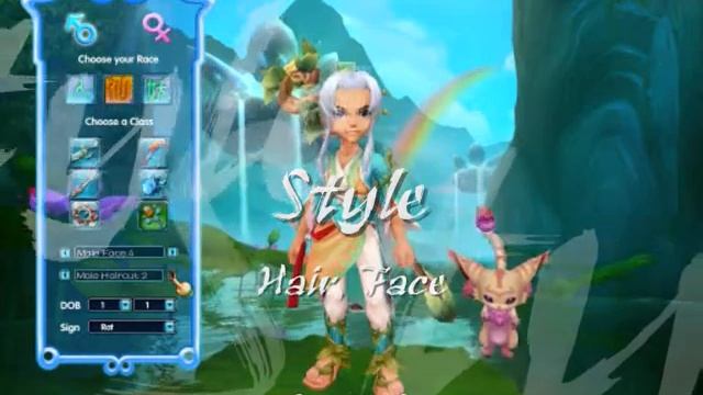 Ether Saga Character Creation смотреть онлайн
