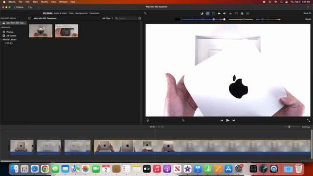 Base M2 Mac Mini Stress Test (Boot, Launch all Apps, Video Editing, 4K Browser Tabs, etc.) смотреть онлайн