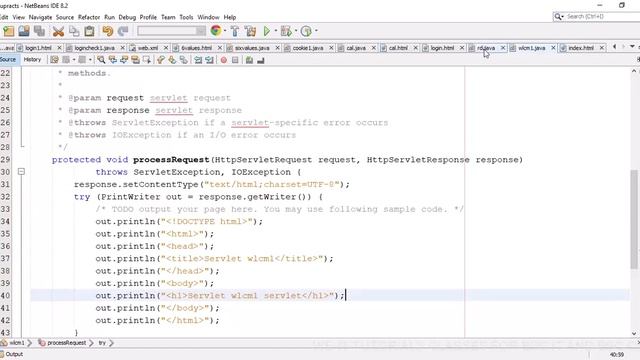 5. TYBSC IT SEM 5 ENTERPRISE JAVA PRACTICAL (SERVLET REQUEST DISPATCHER) смотреть онлайн
