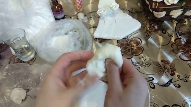 Холодный фарфор без варки.С гипсовой шпаклевкой. смотреть онлайн