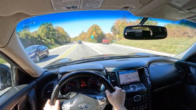 2011 Infiniti FX35 - POV Test Drive | 0-60 смотреть онлайн