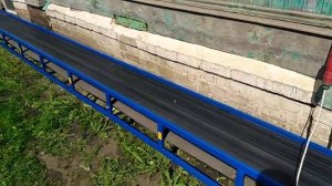 Ленточный транспортёр (самодельный)