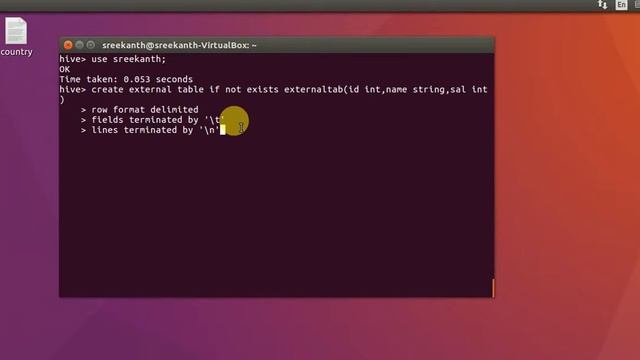 How to Create External Table in Hive смотреть онлайн