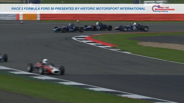 Silverstone Classic 2017: Formula Ford 50 presented by Historic Motorsport International - Race 2 смотреть онлайн