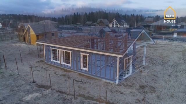 Строительство загородного дома Будва 10х12,1 смотреть онлайн