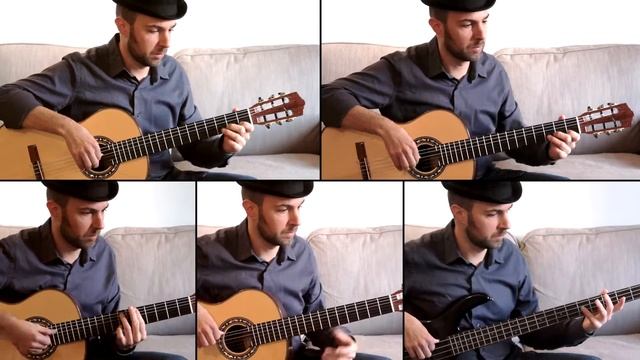 Moondance (Van Morrison) | Guitar ensemble arrangement by Eugenio Polacchini смотреть онлайн