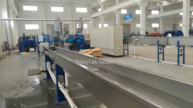WINLONG 90+45 Extrusion line/Экструзионная линия смотреть онлайн