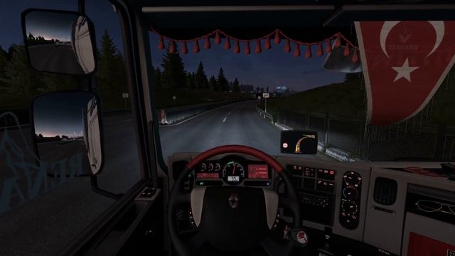 ETS2 1.32 Beta Renault Premium München-Szeged смотреть онлайн