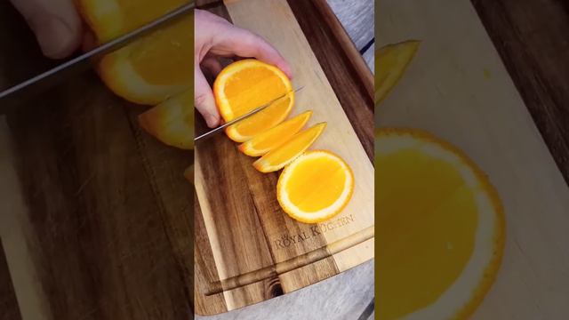 Как нарезать апельсин смотреть онлайн