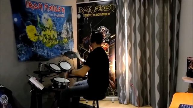 Iron Maiden - Where Eagles Dare (Drum Cover) смотреть онлайн