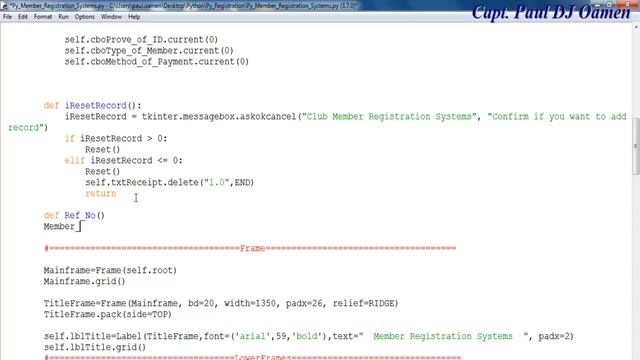 How to Create Registration Management Systems in Python - Part 2 of 2 смотреть онлайн