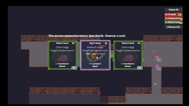 Card Tactix - Aka Slime King the game смотреть онлайн
