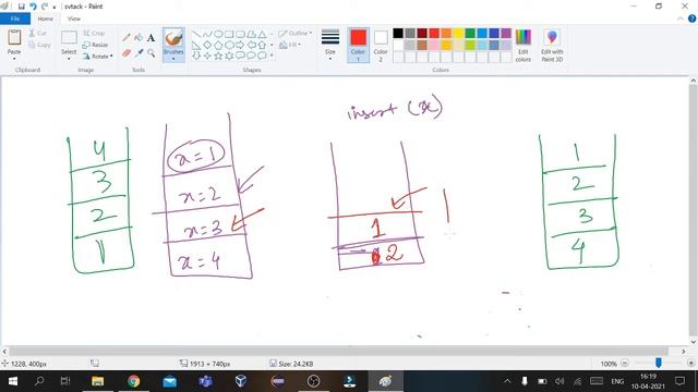 Reverse a stack using Recursion смотреть онлайн