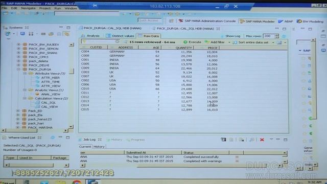 SAP || SAP Hana Part - 11 by Raju смотреть онлайн