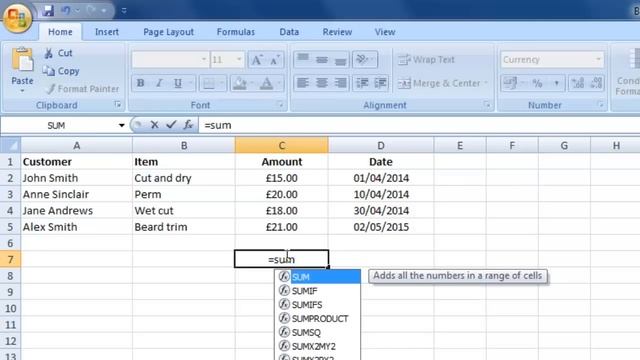 Microsoft Excel - Creating An Income Expenditure Spreadsheet by Tuutes.com смотреть онлайн