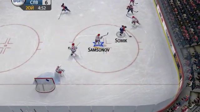 NHL 06 - 2005 - Russia  VS  Slovakia (PC)