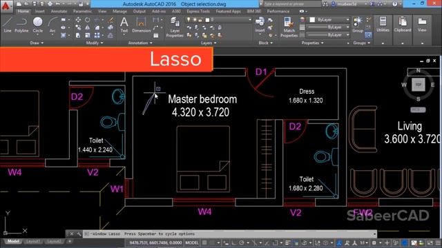 OBJECT SELECTION METHODS IN AUTOCAD | SELECTING OBJECTS IN AUTOCAD смотреть онлайн