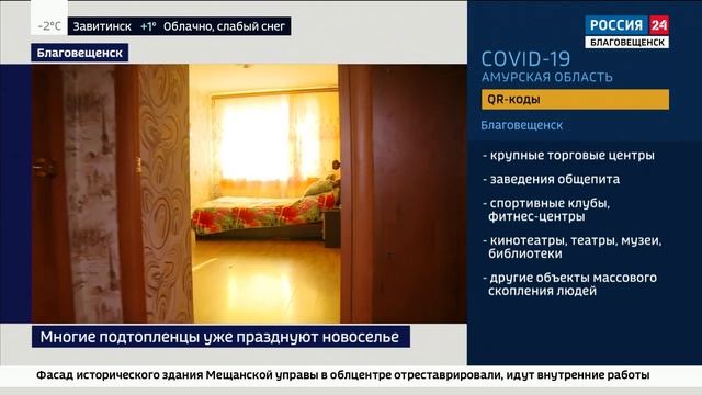 Не было бы счастья… Новоселье празднуют амурские подтопленцы смотреть онлайн