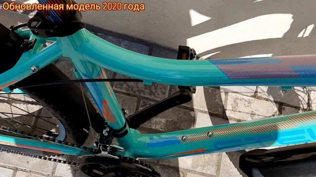 Обзор велосипеда Stels Miss 6000 MD 26 V010 светло-бирюзовый смотреть онлайн