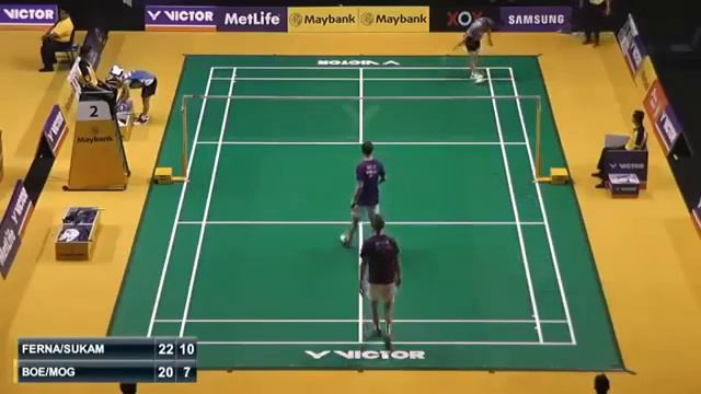 R1 Maybank Malaysia Open 2015 Mathias Boe Carsten Mogensen vs Kevin Sanjaya Gideon Ferrnaldi смотреть онлайн