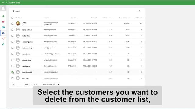 How to Delete Customers from the Base - Loyverse POS смотреть онлайн