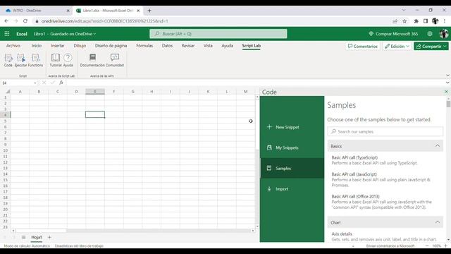 API JavaScript Excel | Introducción a ScriptLab смотреть онлайн