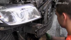 Opel Insignia - установка радиатора охлаждения АКПП