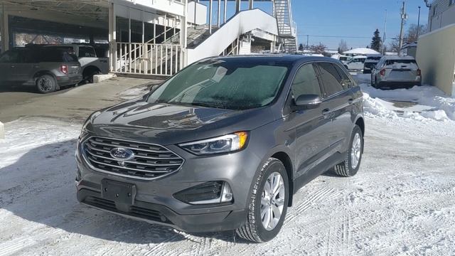 2022 Ford Edge Titanium Short Intro | Stock# BB08220 | Prince George Ford смотреть онлайн