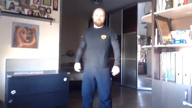 Онлайн тренировка по ударной самообороны №5. Клуб S.P.A.S. смотреть онлайн