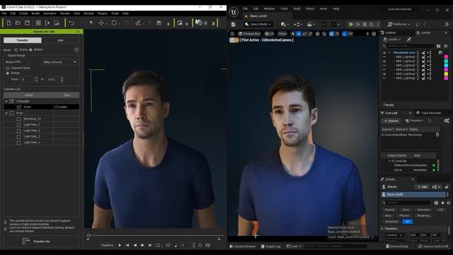 Unreal Live Link Plug-in Tutorial - Quick Motion Transfer to UE5 for Characters & Props смотреть онлайн