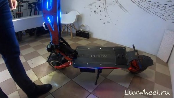 ТЮНИНГ электросамоката ULTRON T128 в LuxWheel.ru