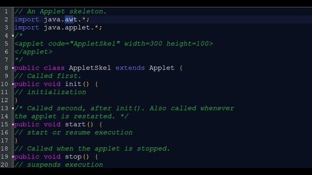 Applet in java смотреть онлайн