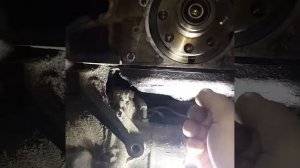 Замена заднего сальника коленвала
