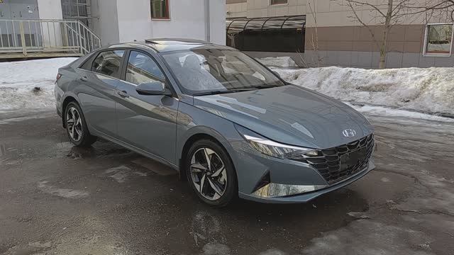 HYUNDAI ELANTRA 1,6 л., 128 л.с. новая с завода в наличии в Москве на Алексеевской!!! смотреть онлайн