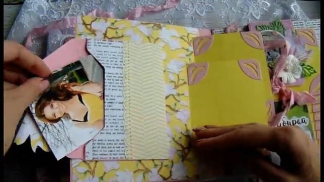 Миниальбом "Каждый момент важен" / Scrapbooking / Mini album смотреть онлайн