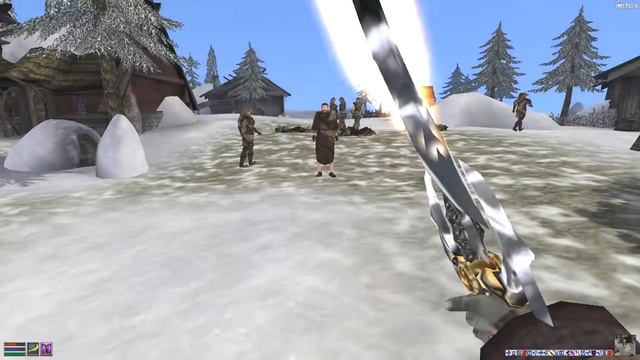 The Siege of the Skaal Village - Main Quest Walkthrough (TES III Morrowind: Bloodmoon) смотреть онлайн