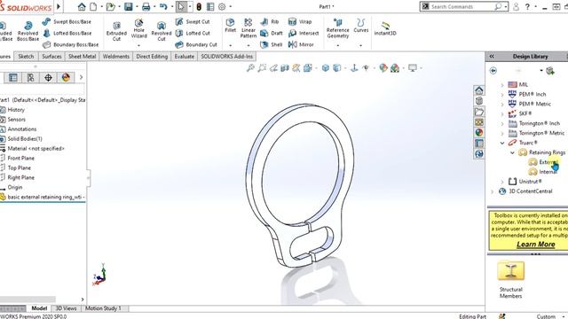 ✅ How to Add Design library and ToolBox in Solidworks смотреть онлайн