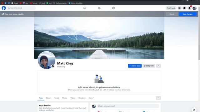 How to Upload Cover Photo on Facebook смотреть онлайн
